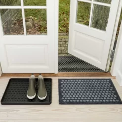 Dot Shoe Tray S, Black -Textielwinkel tica copenhagen dot shoe tray black 15