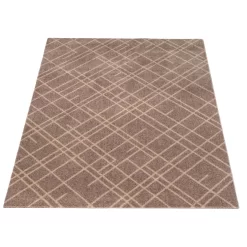 Lines Deurmat Sand / Beige, 130x90 Cm -Textielwinkel tica copenhagen lines deurmat zand beige 35