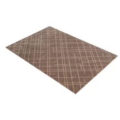 Lines Deurmat Sand / Beige, 130x90 Cm -Textielwinkel tica copenhagen lines deurmat zand beige 36