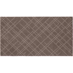 Lines Deurmat Sand / Beige, 67x120 Cm