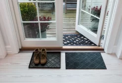 Lines Rug 40x60 Cm, Dark Grey -Textielwinkel tica copenhagen lines rug dark grey 23