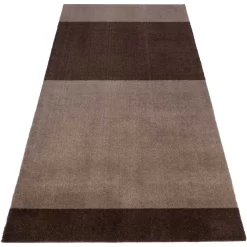 Stripes Vloerkleed Zand / Bruin, 90x200 Cm -Textielwinkel tica copenhagen stripes rug sand brown 13
