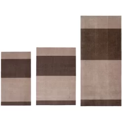 Stripes Vloerkleed Zand / Bruin, 90x200 Cm -Textielwinkel tica copenhagen stripes rug sand brown 14