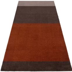 Stripes Vloerkleed Zand/Terracotta, 90x200 Cm -Textielwinkel tica copenhagen stripes vloerkleed zand terracotta 9