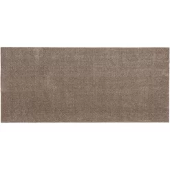 Unicolor Deurmat Sand / Beige, 67x150 Cm