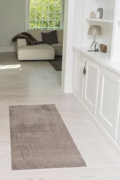 Unicolor Deurmat Sand / Beige, 67x150 Cm -Textielwinkel tica copenhagen unicolor deurmat zand beige 34